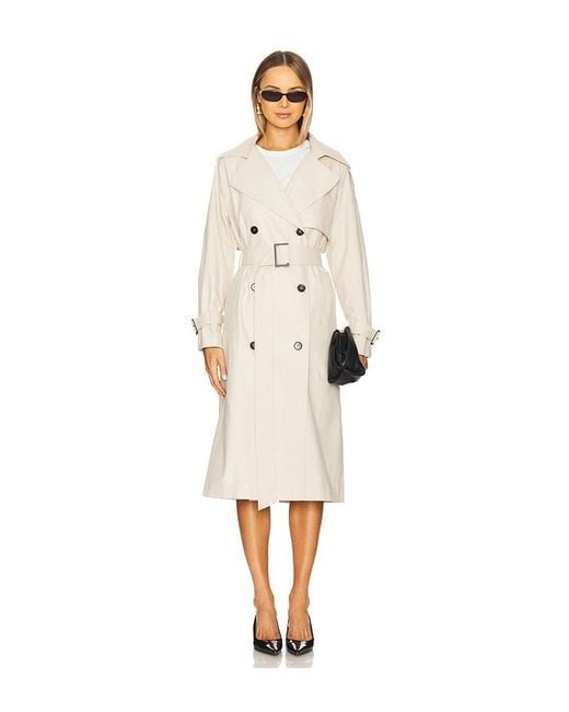 Elodie the Label White Trenchcoat Mason