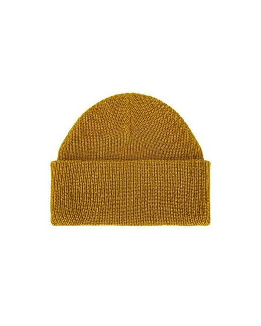 Autumn Headwear Yellow Simple Fit Beanie for men