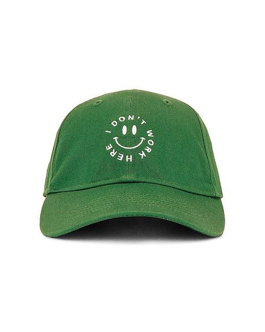 Lovers + Friends Green I Don't Work Here Hat