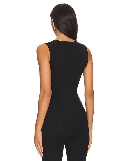 Lovers + Friends Black Penn Top