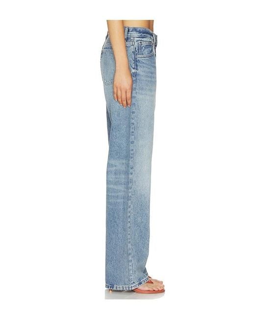 EB DENIM Blue Mid Rise Baggy Jeans