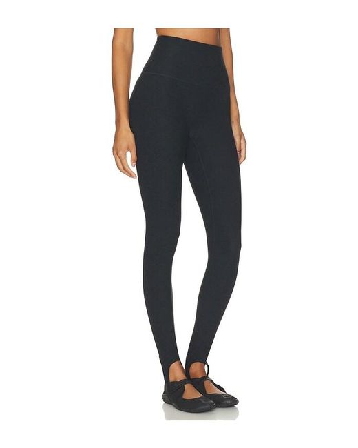 Beyond Yoga Blue Spacedye Stirrup High Waisted Legging