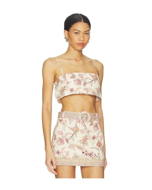 Hemant & Nandita Natural Bustier Top
