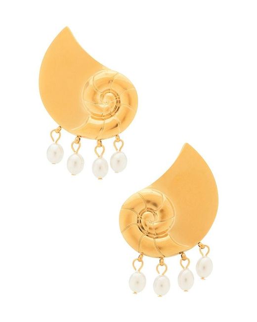 Casa Clara Metallic Statement-Ohrringe Nami