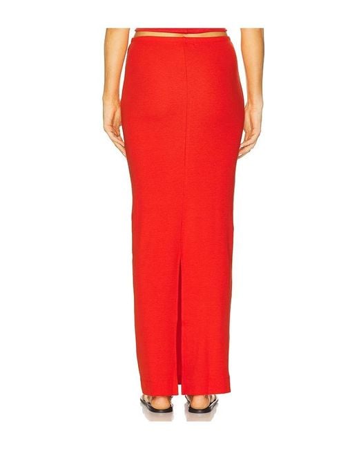 ÉTERNE Red Emma Skirt