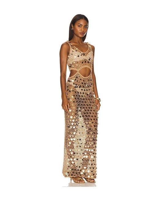 superdown Natural Elena Maxi Dress
