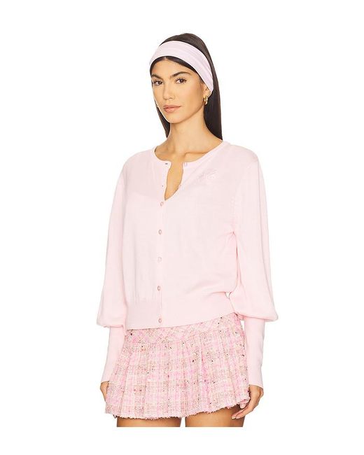 Nii HAI Pink The Long Bubble Cardi