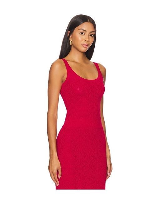SNDY'S Red X Revolve Josefina Top