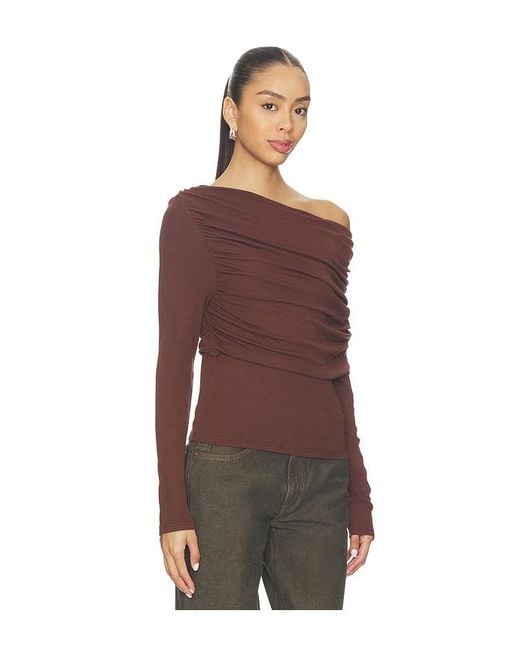 SNDY'S Red Reena Knit Top