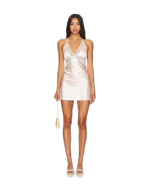 MAJORELLE White Nova Mini Dress
