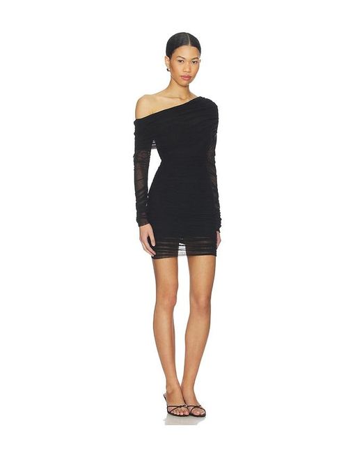 Lovers + Friends Black Kat Mini Dress