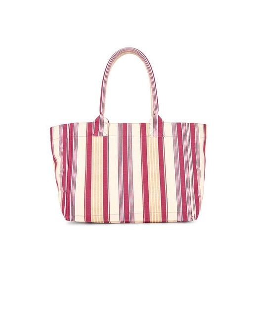 Isabel Marant Red Yenky Zipped Tote Bag