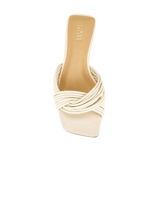 Raye White Keene Sandal