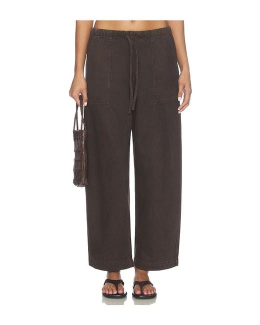 Madewell Black Utility Pull On Barrel