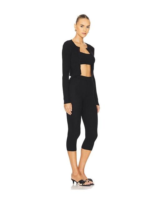 ALL THE WAYS Black Jude Knit Set