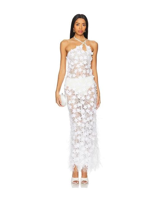 Maxivestido Nadia En Color Blanco Talla (También En Xs) Roberta Einer de color White