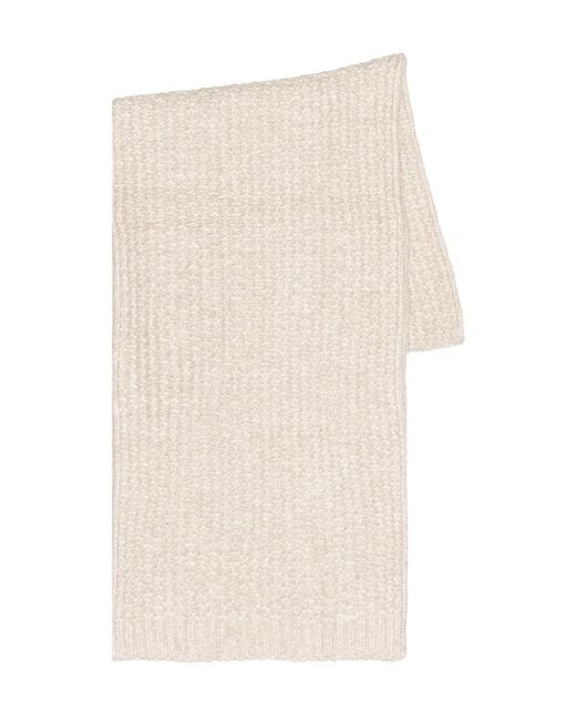 Helsa White Joanie Scarf