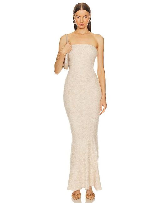 Song of Style Natural Bellamy Maxi Tube Dress