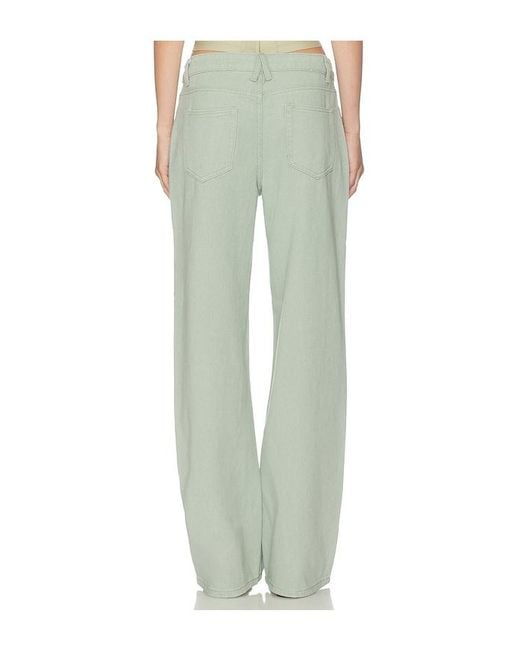 Lioness Green Penny Jeans