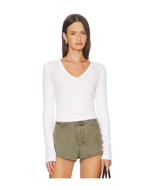 Free People White X We The Free Neria Long Sleeve