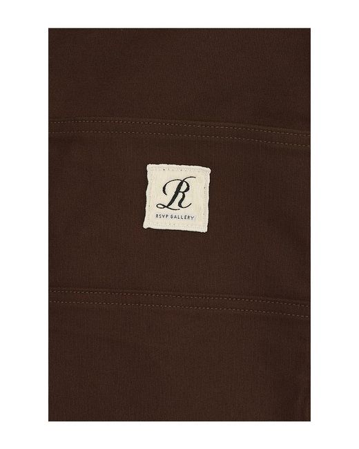 Agolde Brown X Rsvp Gallery Erving Shirt Jacket for men