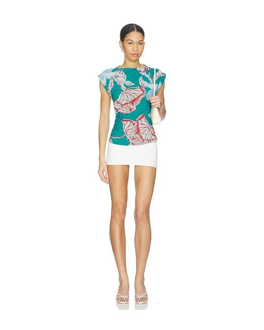 Cleobella Blue Ellie Top