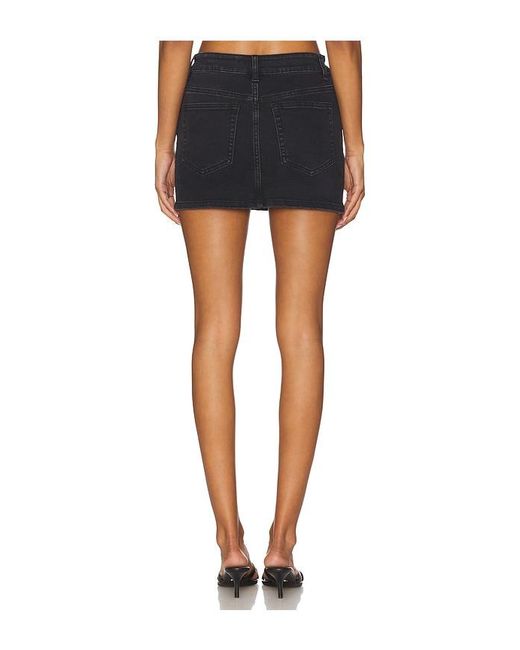 MORE TO COME Blue Maeve Denim Skirt