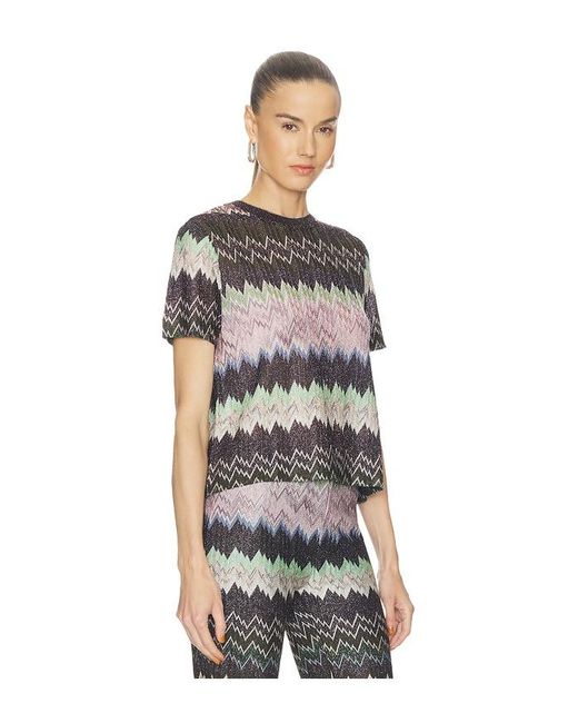 Missoni Multicolor Short Sleeve T-Shirt