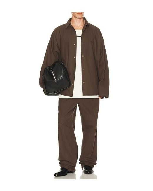 Fear Of God Black Overshirt for men