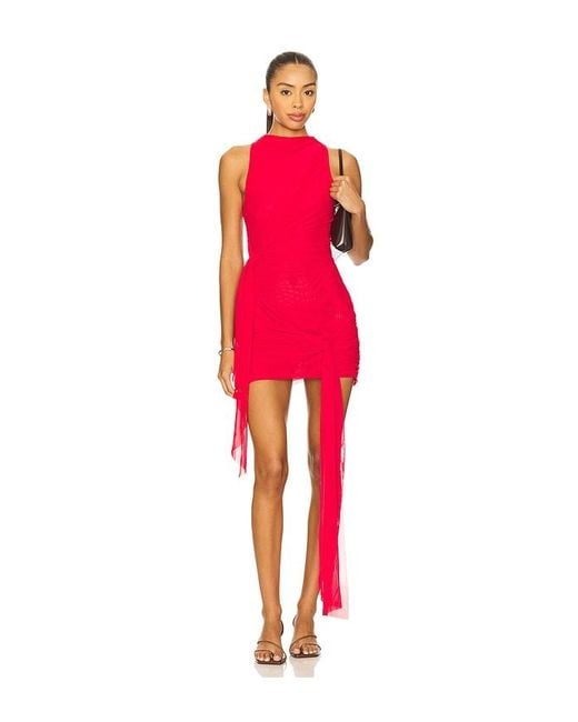 Bec & Bridge Deija ミニドレス Red