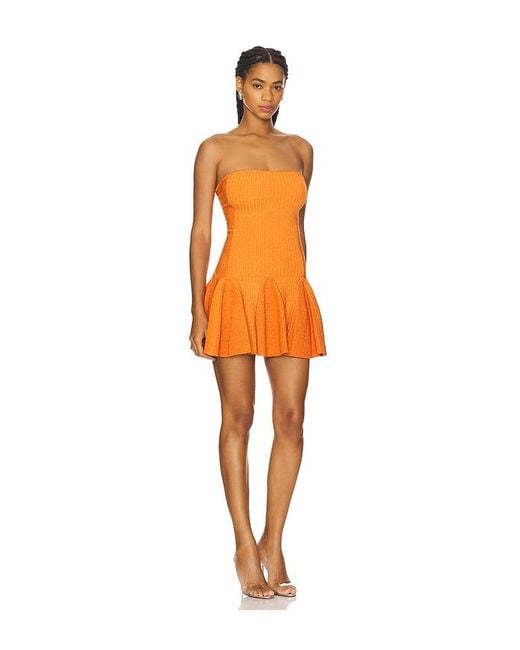 retroféte Orange Annina Knit Dress