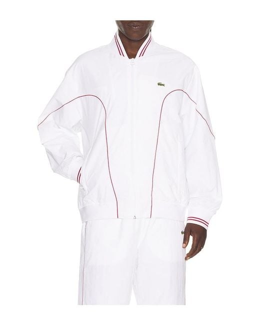 Lacoste White Jacket for men