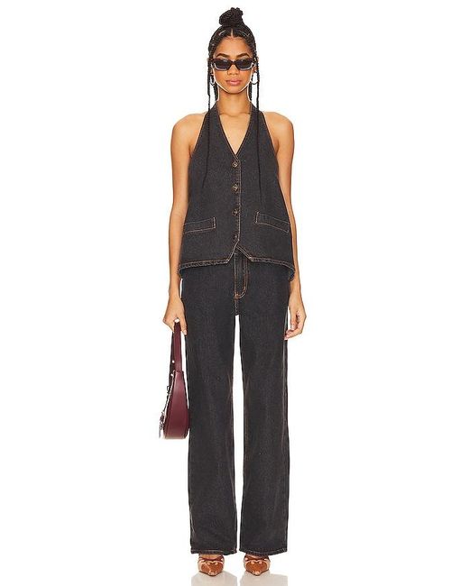 Lioness Black Top Model Jeans