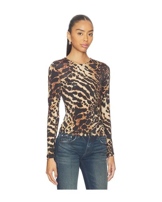 AllSaints Blue Katlyn Top