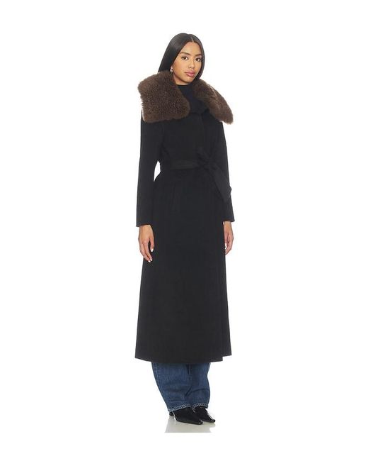 Susanna Chow Blue X Revolve Sloane Cashmere Shearling Coat