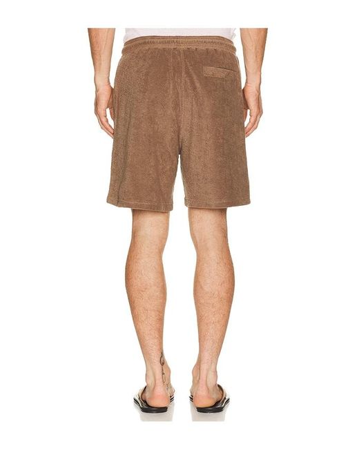 Oas Brown Vibra Shorts for men
