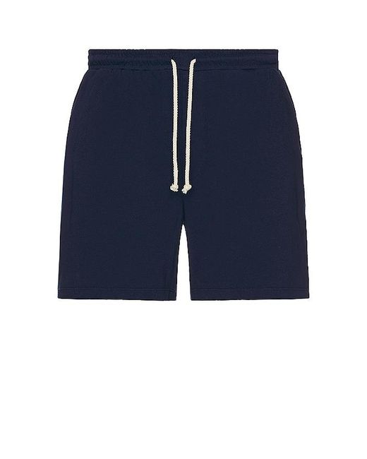 American Vintage Blue Fizvalley Shorts for men