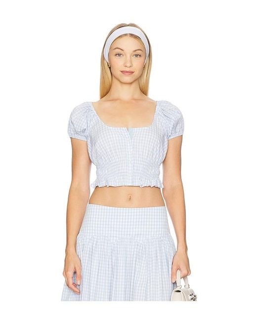 LPA White Brigette Top