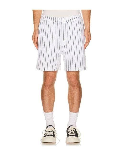 Samsøe & Samsøe White Sajabari Shorts for men