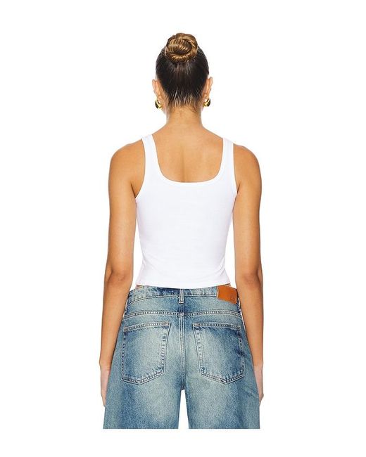 SNDY'S Blue X Revolve Tank Top