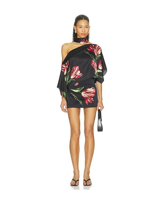 Alice + Olivia Black Rubi Micro Skirt