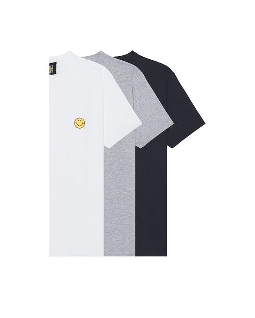 Market Multicolor Smiley Studios Tee 3 Pack for men