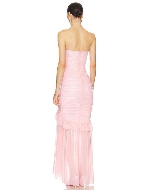 MAJORELLE Pink Giules Gown