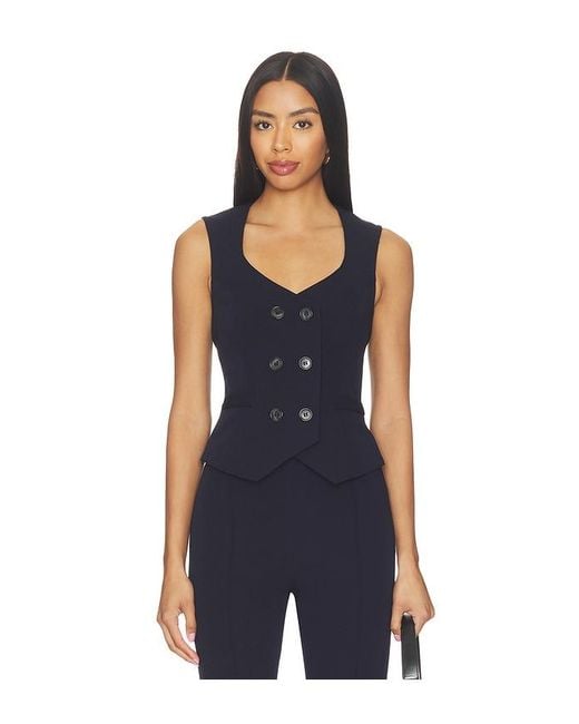 Smythe Blue Db Waistcoat