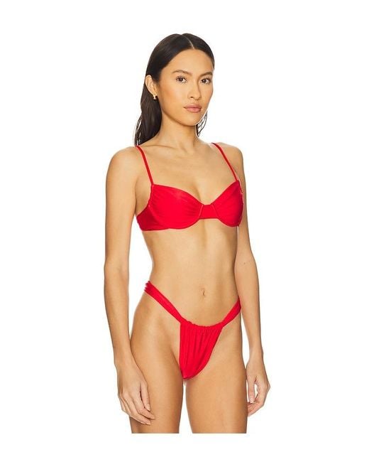 Tularosa Red Floria Top