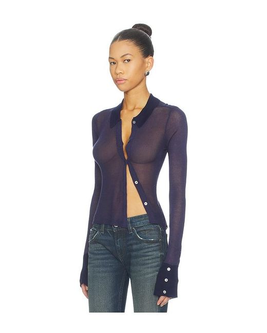 I.AM.GIA Blue Davina Top