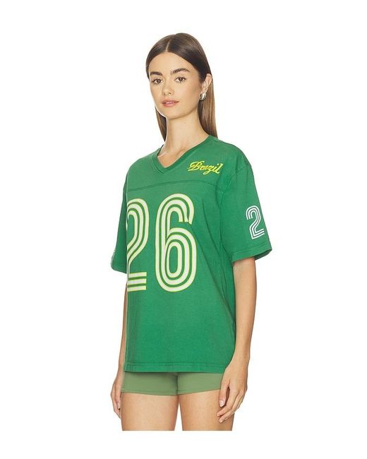 Junk Food Green Brazil 26 Tee