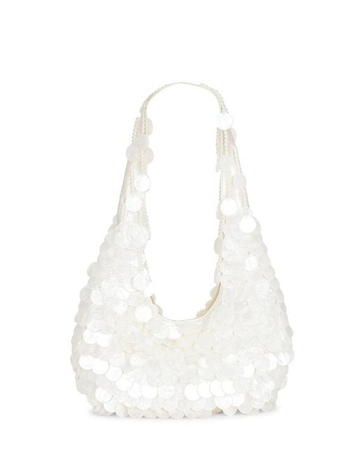 Lovers + Friends White Lilah Hangbag