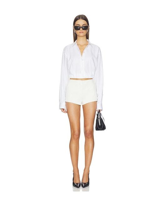 Lovers + Friends White Dali Hot Short