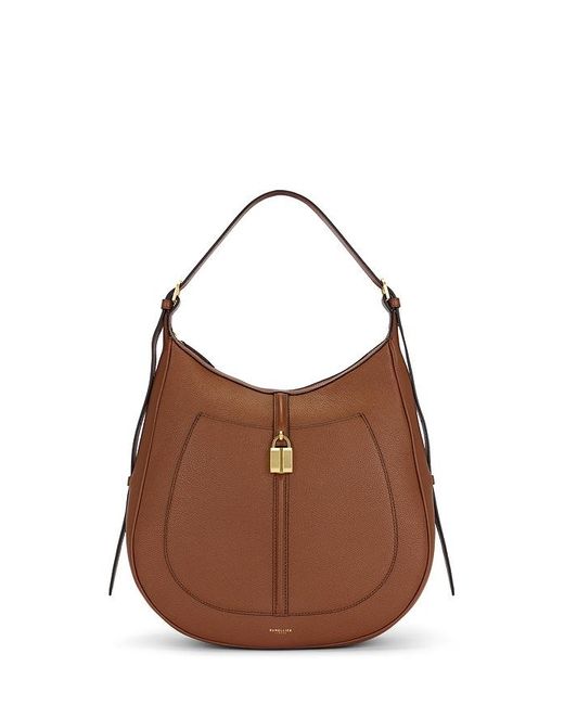 DeMellier London Vancouver ホーボーバッグ Brown